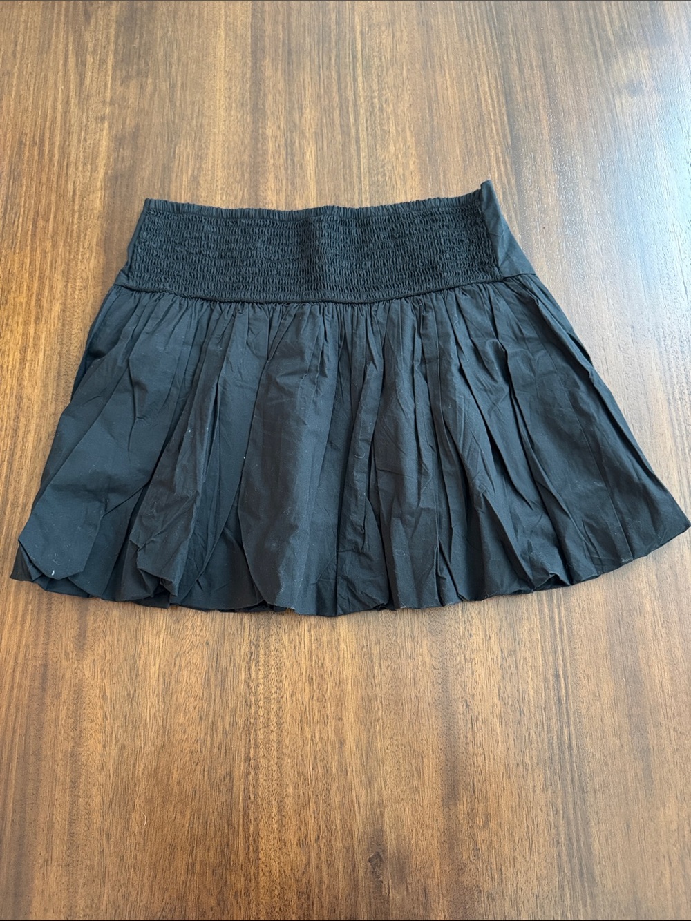Black Bubble Mini Skirt - NWT - Picture 2 of 4